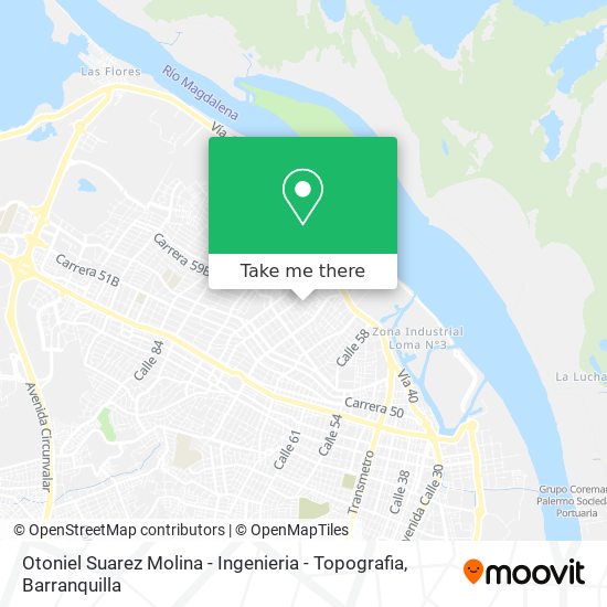 Otoniel Suarez Molina - Ingenieria - Topografia map