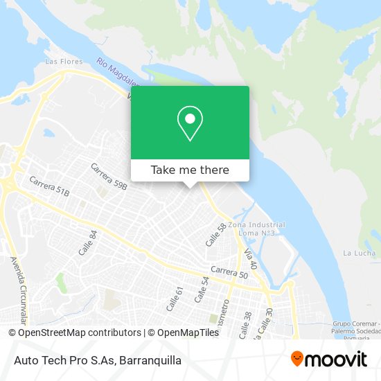 Auto Tech Pro S.As map