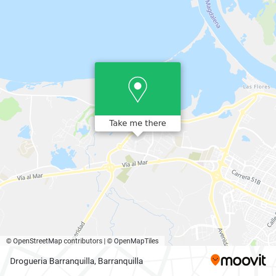 Drogueria Barranquilla map