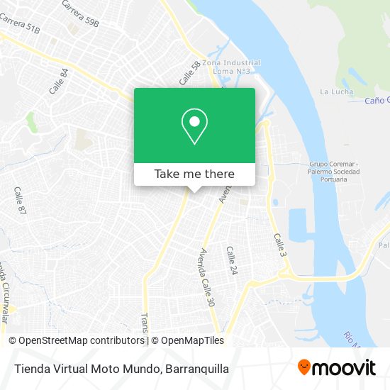 Tienda Virtual Moto Mundo map