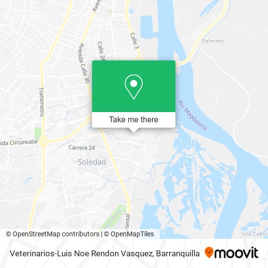 Mapa de Veterinarios-Luis Noe Rendon Vasquez