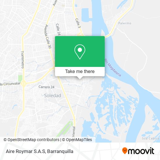 Aire Roymar S.A.S map