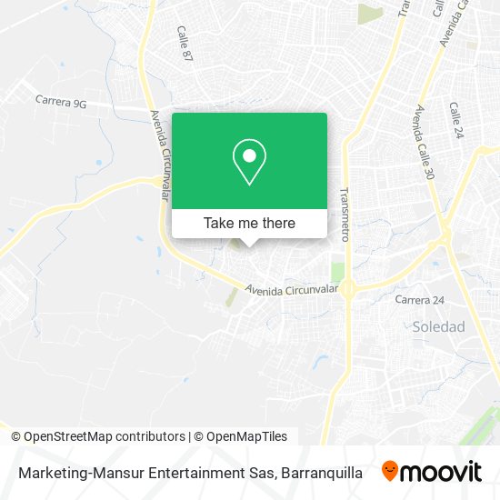 Marketing-Mansur Entertainment Sas map