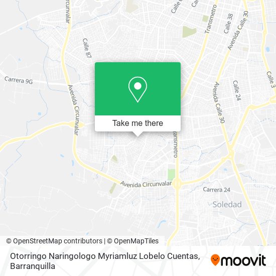 Mapa de Otorringo Naringologo Myriamluz Lobelo Cuentas