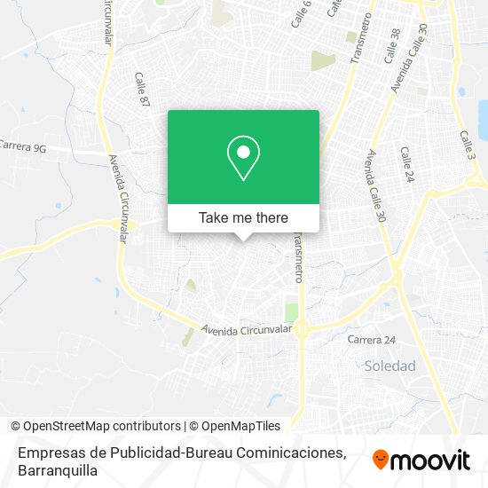 Mapa de Empresas de Publicidad-Bureau Cominicaciones