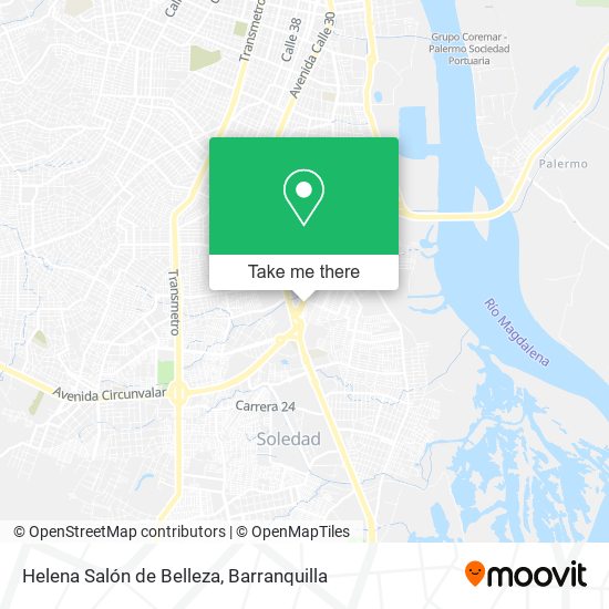 Helena Salón de Belleza map