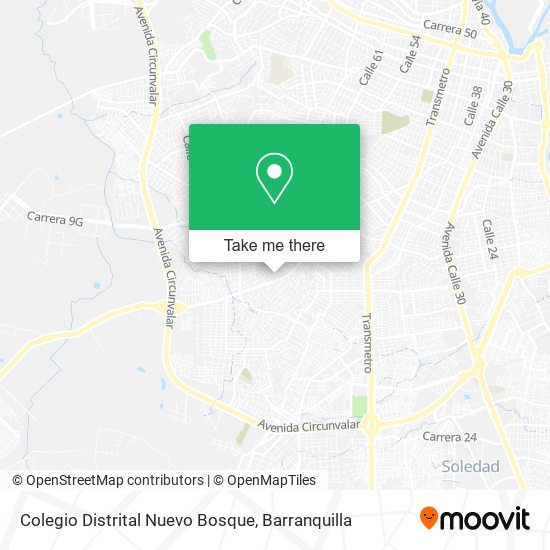 Colegio Distrital Nuevo Bosque map