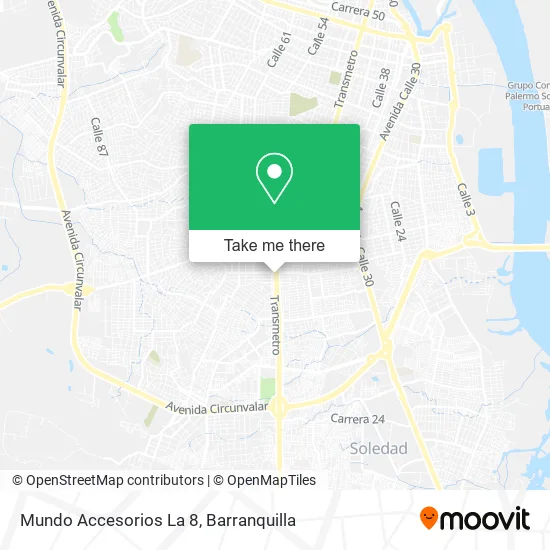 Mapa de Mundo Accesorios La 8