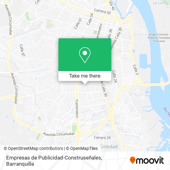 Empresas de Publicidad-Construseñales map