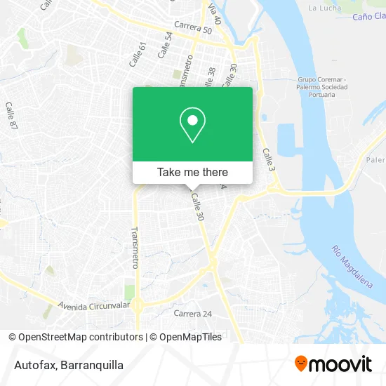 Autofax map