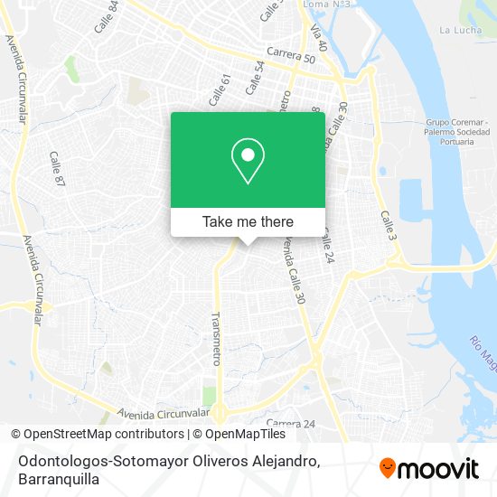 Mapa de Odontologos-Sotomayor Oliveros Alejandro