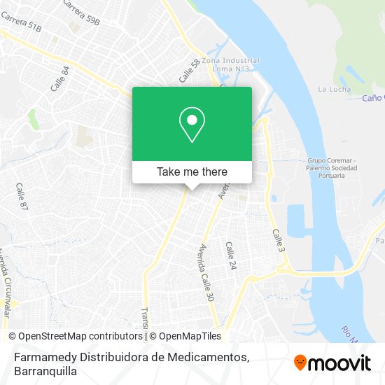 Farmamedy Distribuidora de Medicamentos map