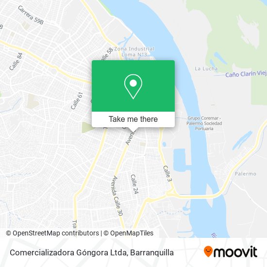 Comercializadora Góngora Ltda map