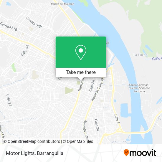 Motor Lights map