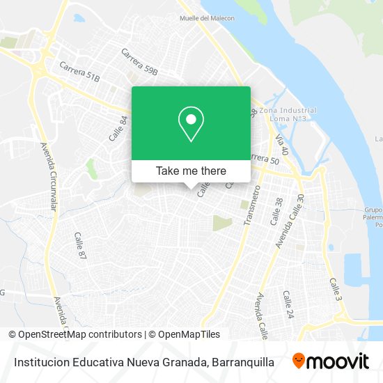 Institucion Educativa Nueva Granada map