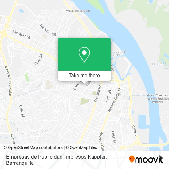 Empresas de Publicidad-Impresos Kappler map