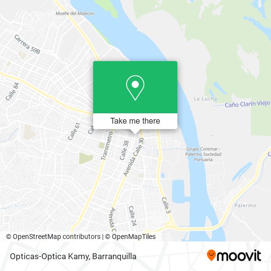 Opticas-Optica Kamy map