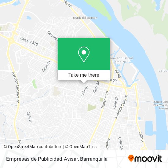 Empresas de Publicidad-Avisar map