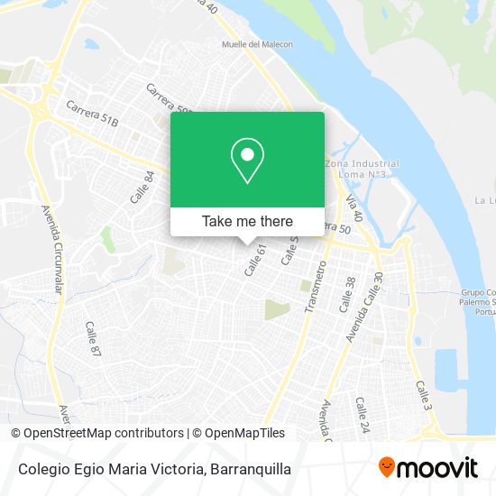 Colegio Egio Maria Victoria map