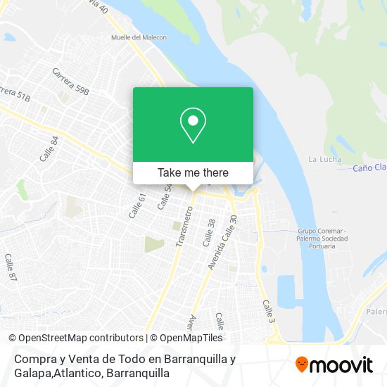 Mapa de Compra y Venta de Todo en Barranquilla y Galapa,Atlantico