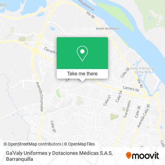Ga'Valy Uniformes y Dotaciones Médicas S.A.S map