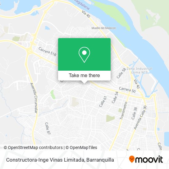 Constructora-Inge Vinas Limitada map