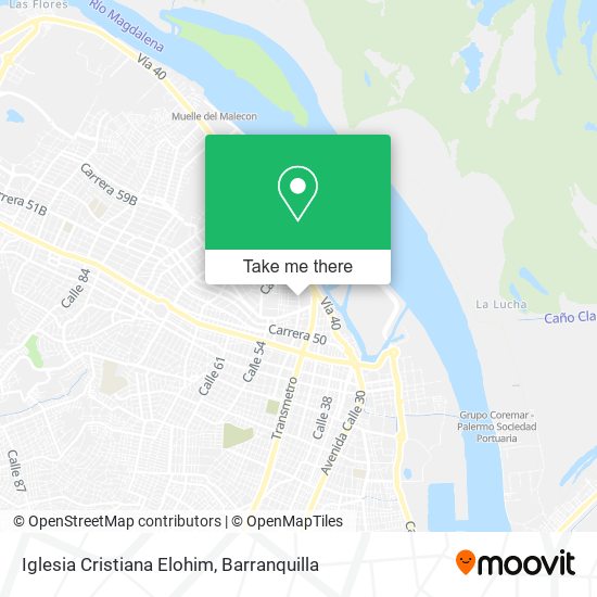 Iglesia Cristiana Elohim map