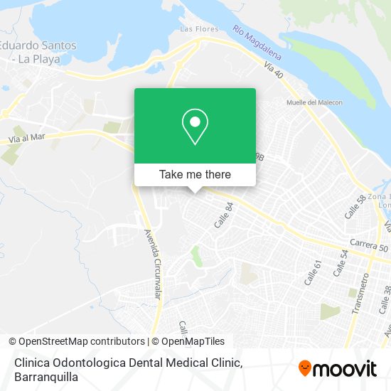 Clinica Odontologica Dental Medical Clinic map