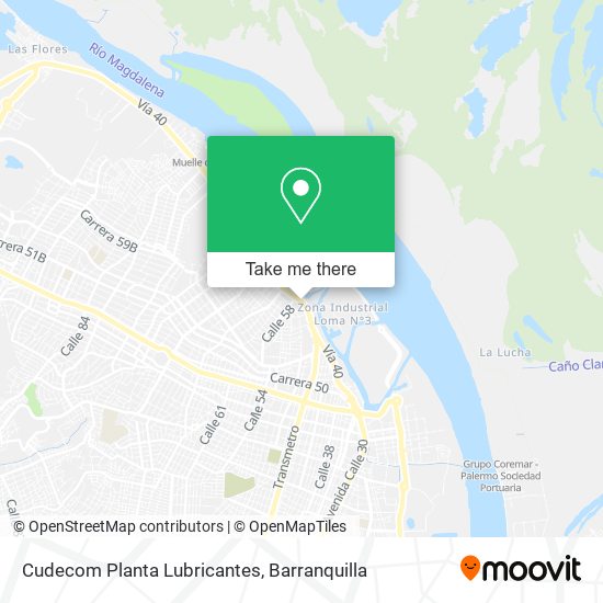 Cudecom Planta Lubricantes map