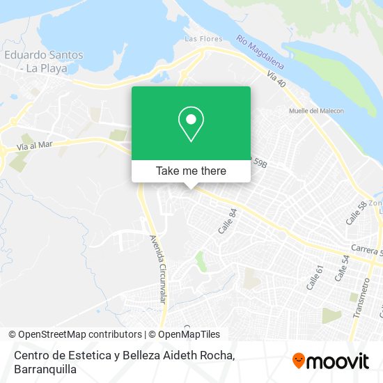 Centro de Estetica y Belleza Aideth Rocha map