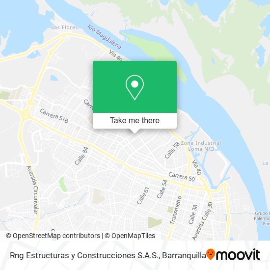 Rng Estructuras y Construcciones S.A.S. map