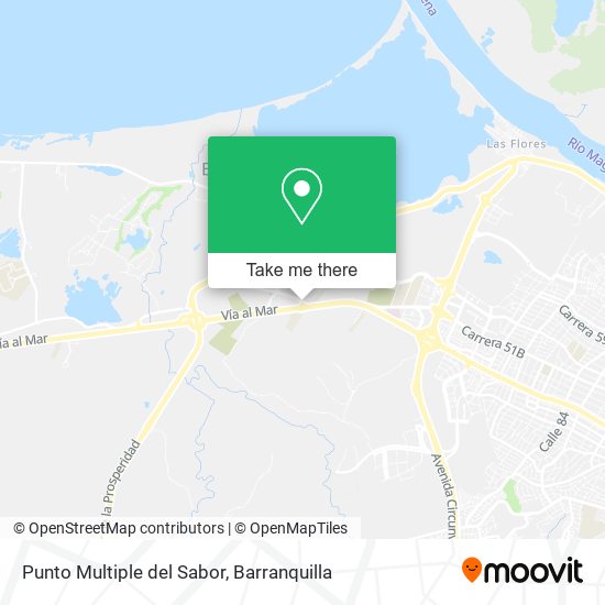 Punto Multiple del Sabor map