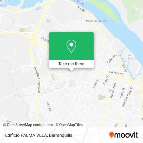Edificio PALMA VELA map