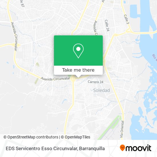 EDS Servicentro Esso Circunvalar map