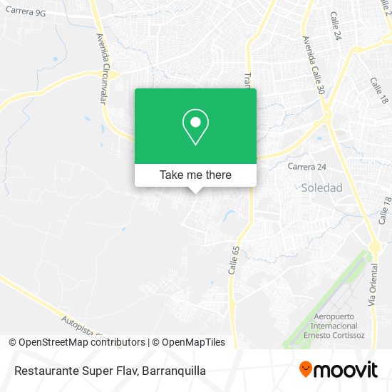 Restaurante Super Flav map