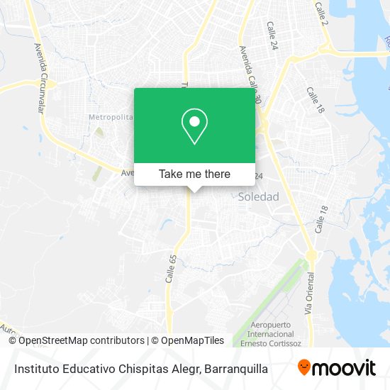 Instituto Educativo Chispitas Alegr map