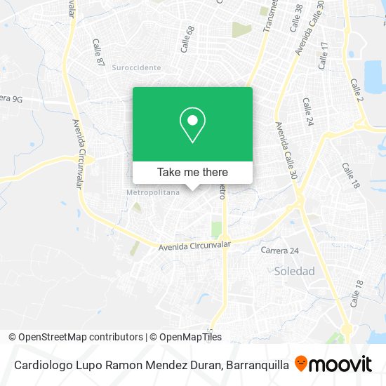 Cardiologo Lupo Ramon Mendez Duran map