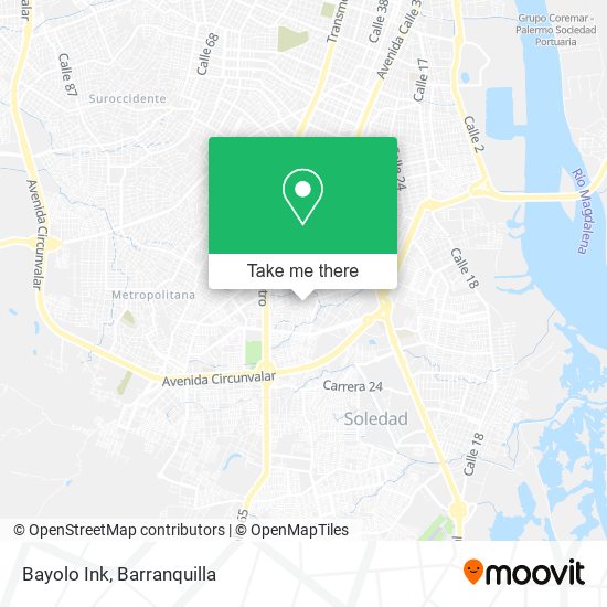 Mapa de Bayolo Ink