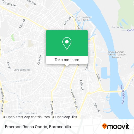 Emerson Rocha Osorio map