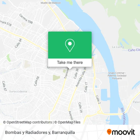 Bombas y Radiadores y map