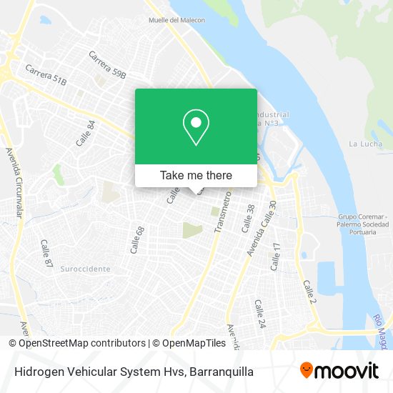 Hidrogen Vehicular System Hvs map