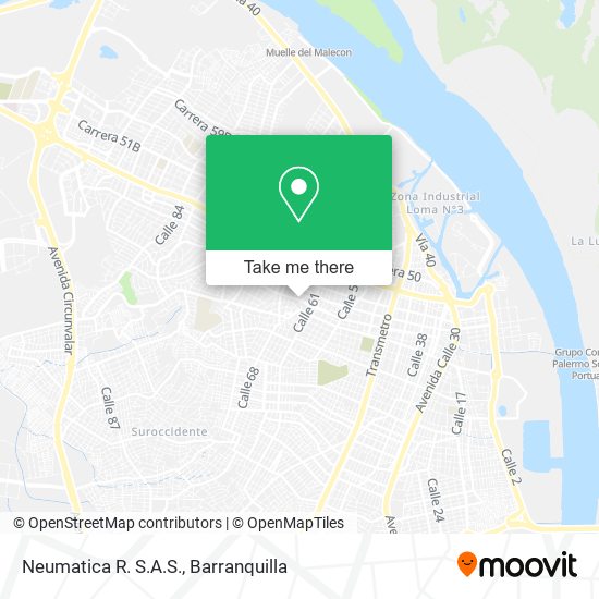 Neumatica R. S.A.S. map