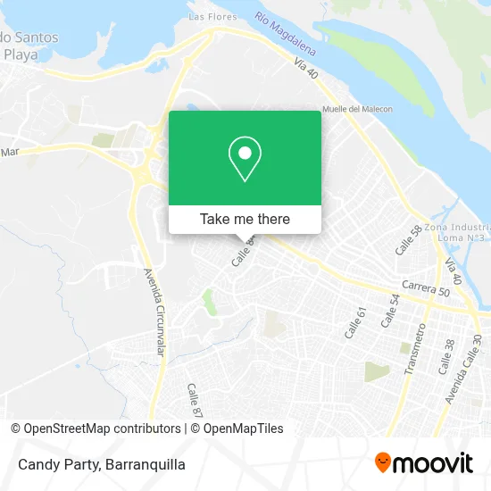 Candy Party map
