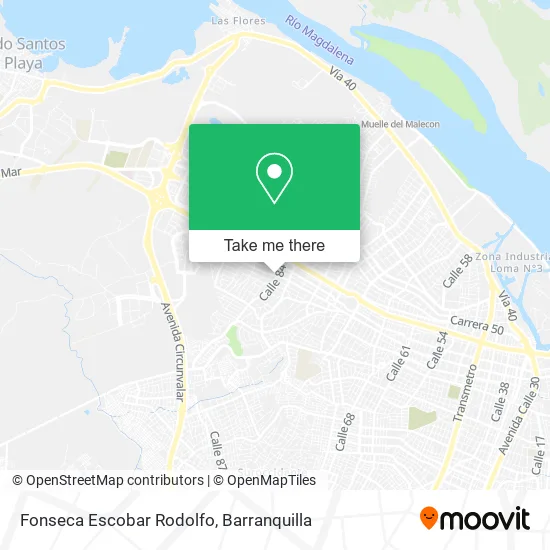 Fonseca Escobar Rodolfo map