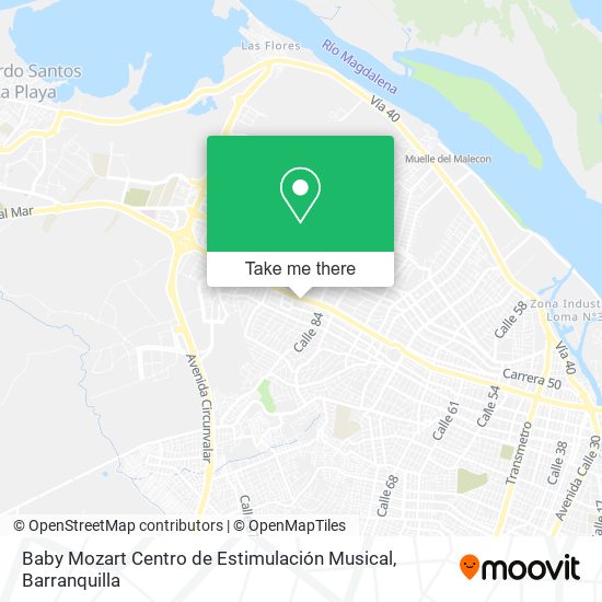 Baby Mozart Centro de Estimulación Musical map