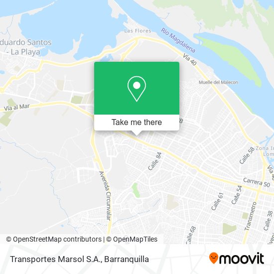 Mapa de Transportes Marsol S.A.