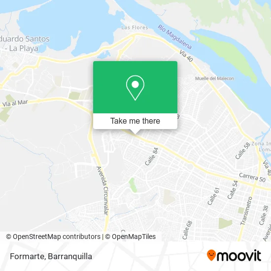 Formarte map