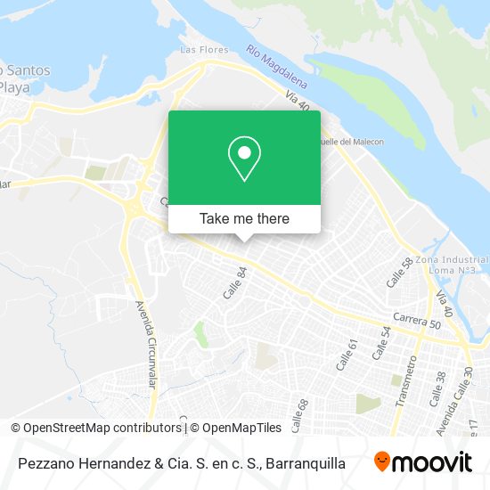 Pezzano Hernandez & Cia. S. en c. S. map