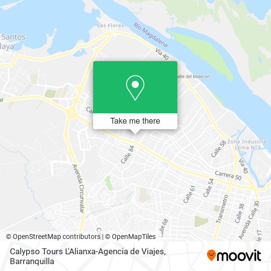 Calypso Tours L'Alianxa-Agencia de Viajes map
