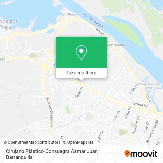 Cirujano Plástico-Consuegra Asmar Juan map